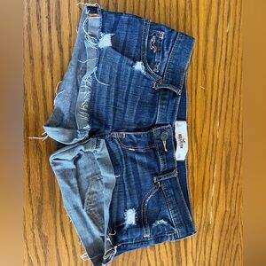 Hollister Blue Denim Shorts